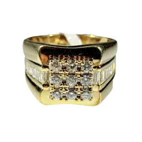 1.9ctw Diamond Men's Ring 14K