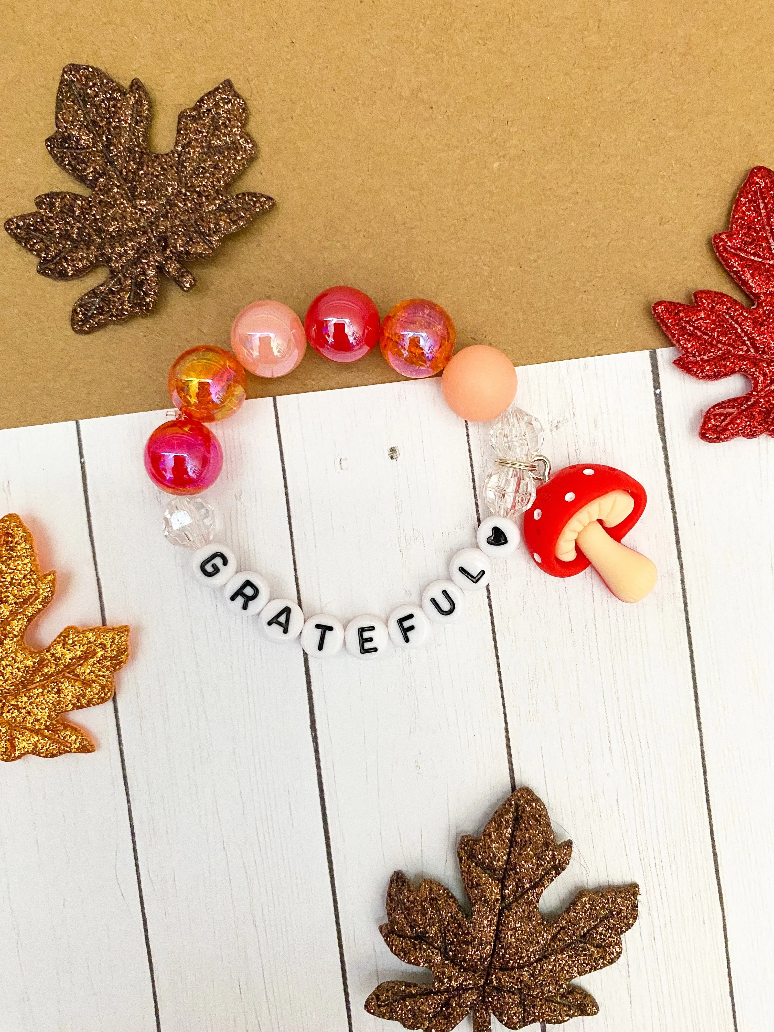 Autumn Charm Bracelet - Customizable