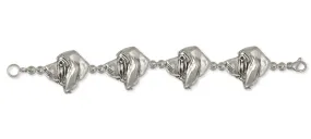 Bloodhound Bracelet Jewelry Sterling Silver Handmade Dog Bracelet BHD3-BR