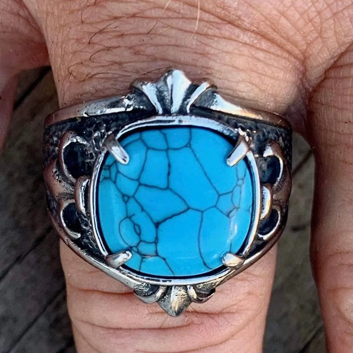 Blue Stone - Fleur-di-lis - R77