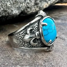 Blue Stone - Fleur-di-lis - R77