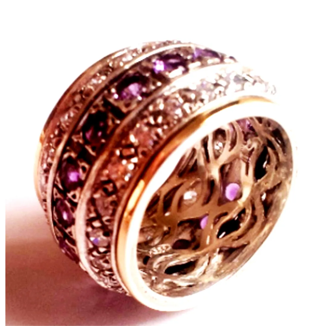 Bluenoemi Ultimate Spinner Ring for woman. Israeli spinner rings,