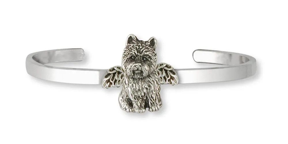 Cairn Terrier Bracelet Jewelry Sterling Silver Handmade Dog Bracelet CNWT32-ACB