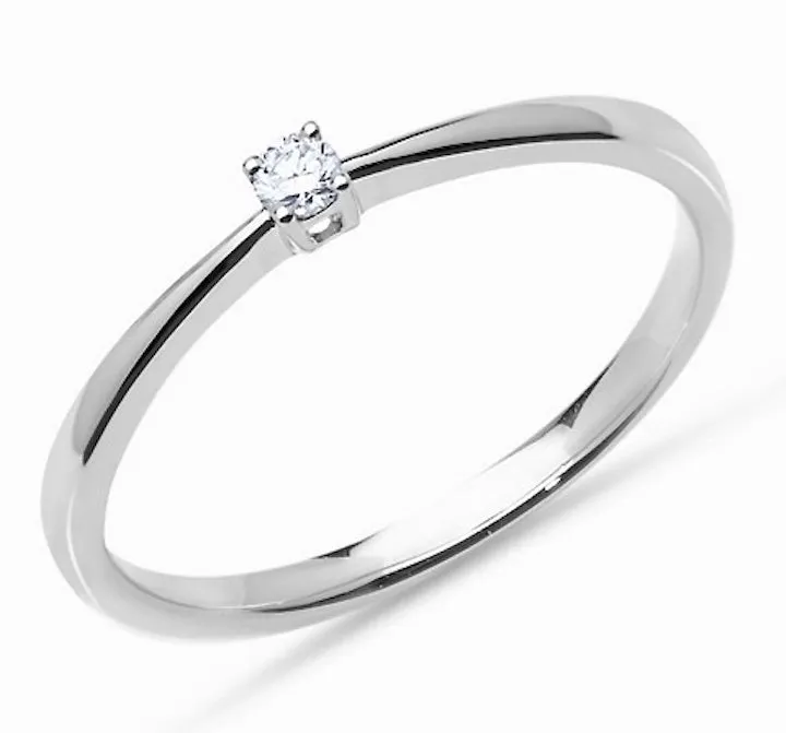 Calista .05ct. Diamond Promise Ring / Engagement Ring 14K Gold