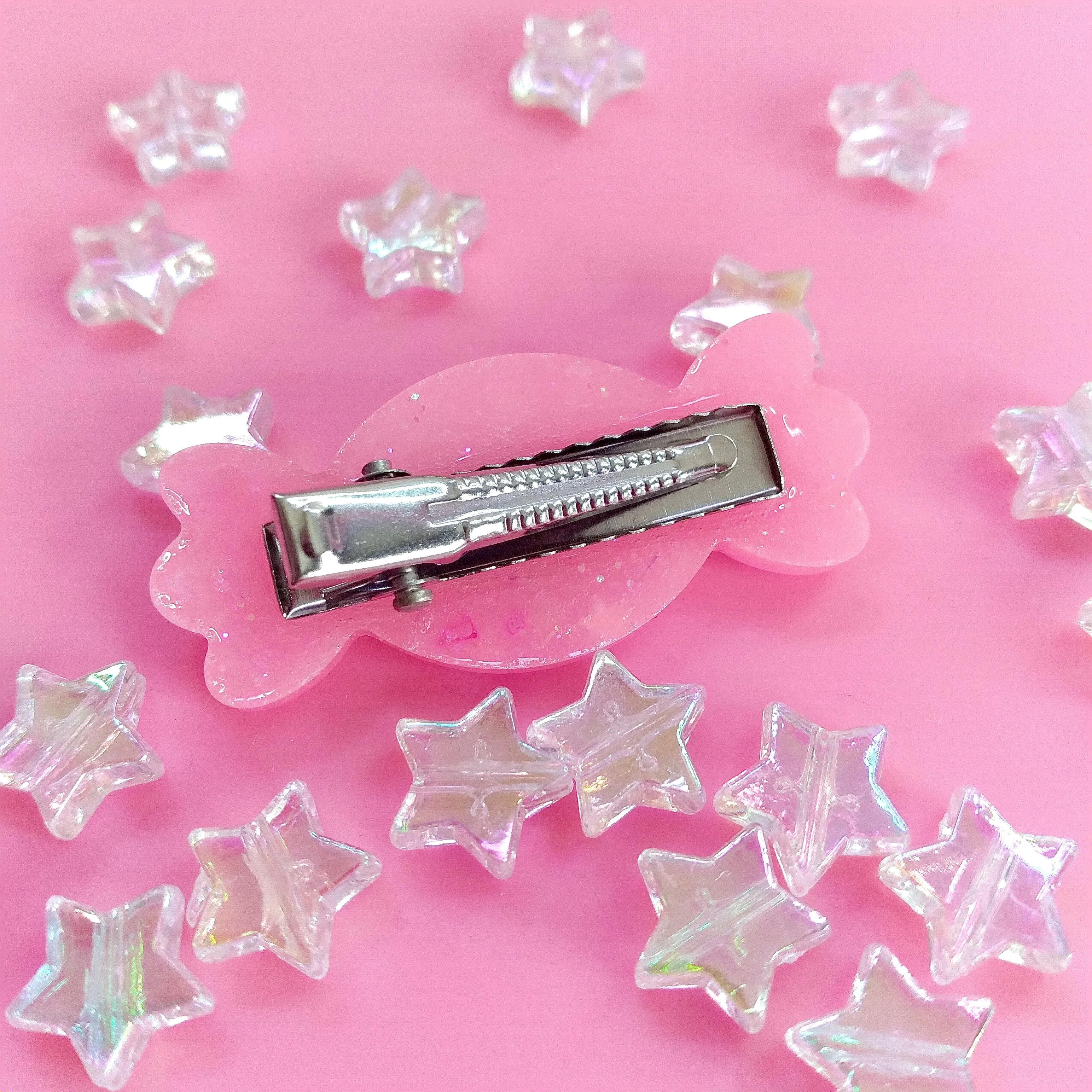 CANDY CUTIE HAIR CLIP PINK