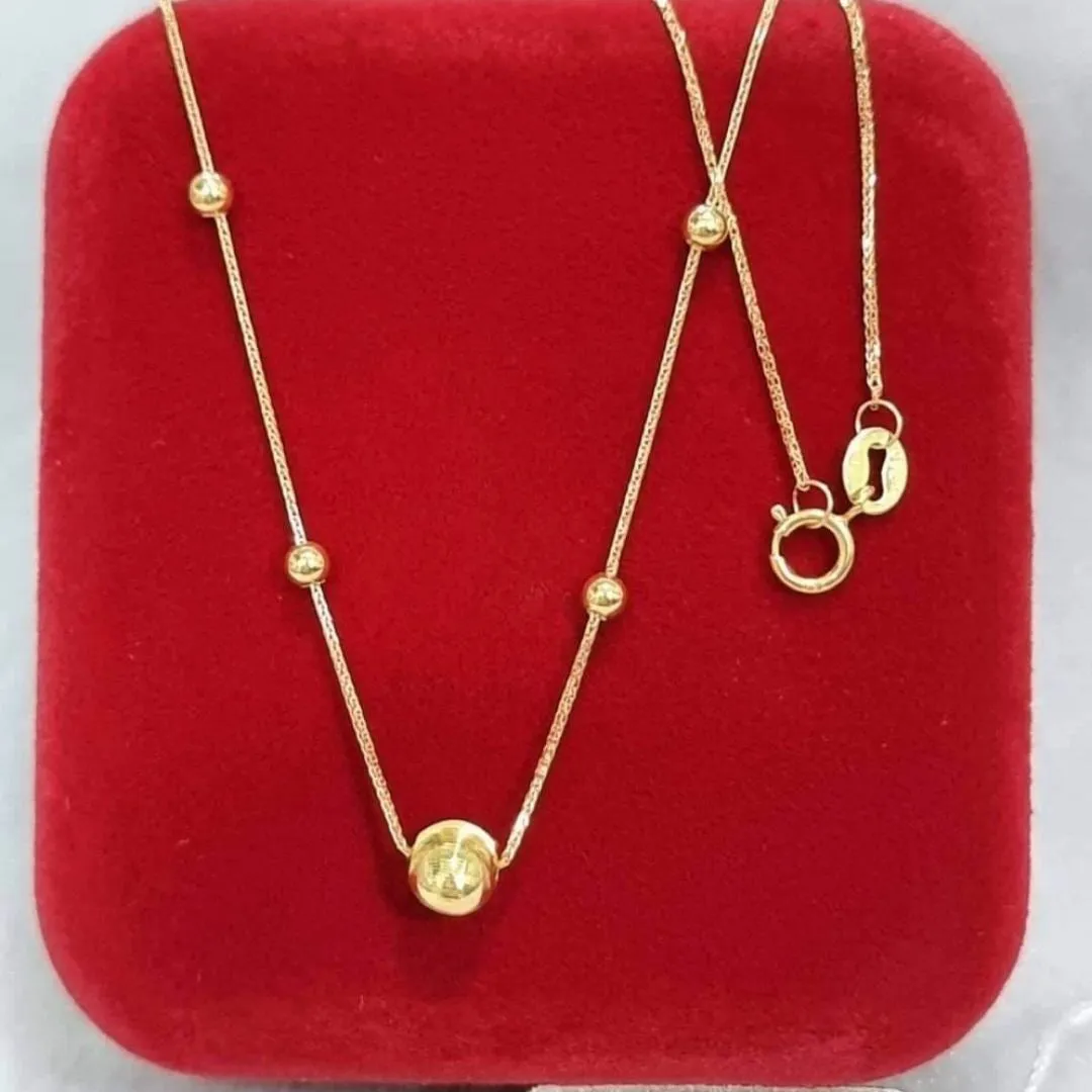 Cat Eye Necklace 18K Gold all