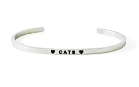 CATS Cuff Bracelet | Paw Promise Charity Bracelets