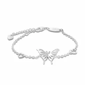 Classic Butterfly Bracelet Sterling Silver