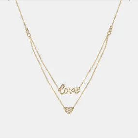 Double Layered Love necklace