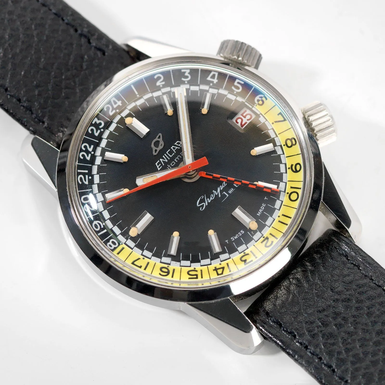 Enicar Sherpa Jet Compressor Watch