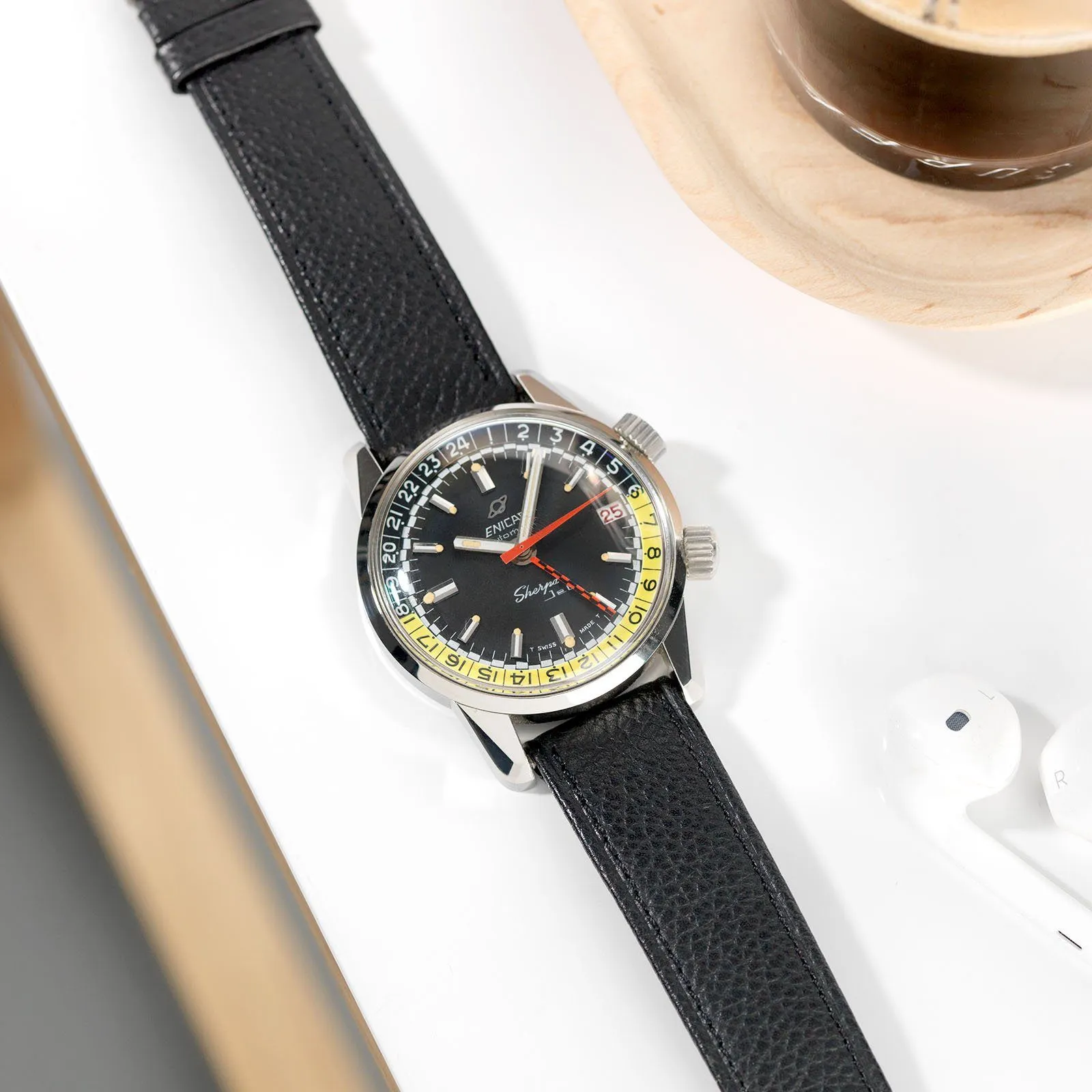 Enicar Sherpa Jet Compressor Watch