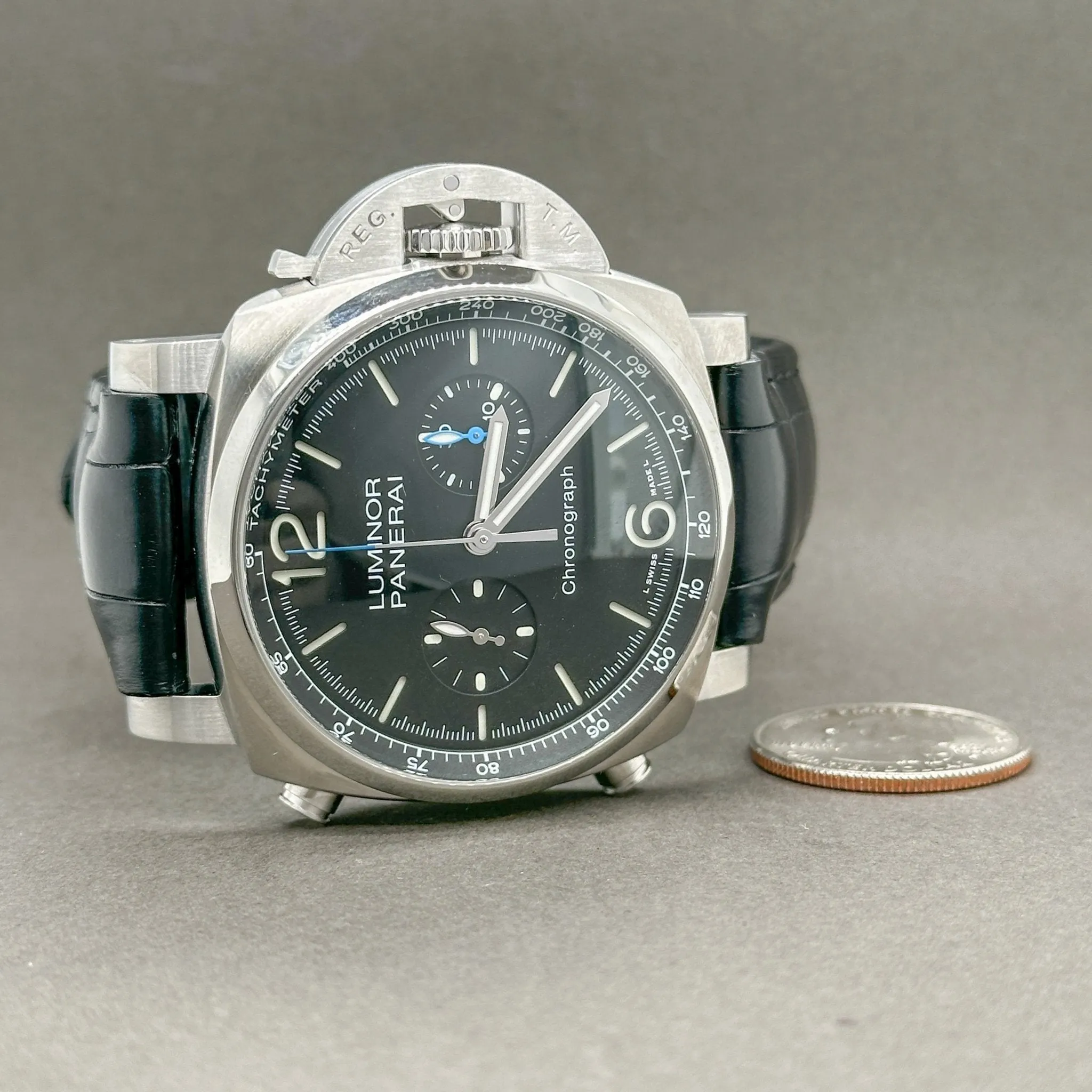 Estate Panerai Luminar Chrono Men’s Automatic Watch Ref#PAM01109