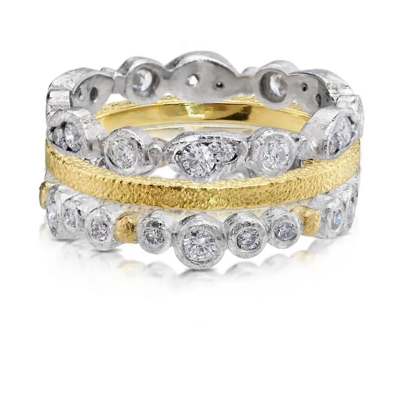 Forever Diamond Band in 14k white gold