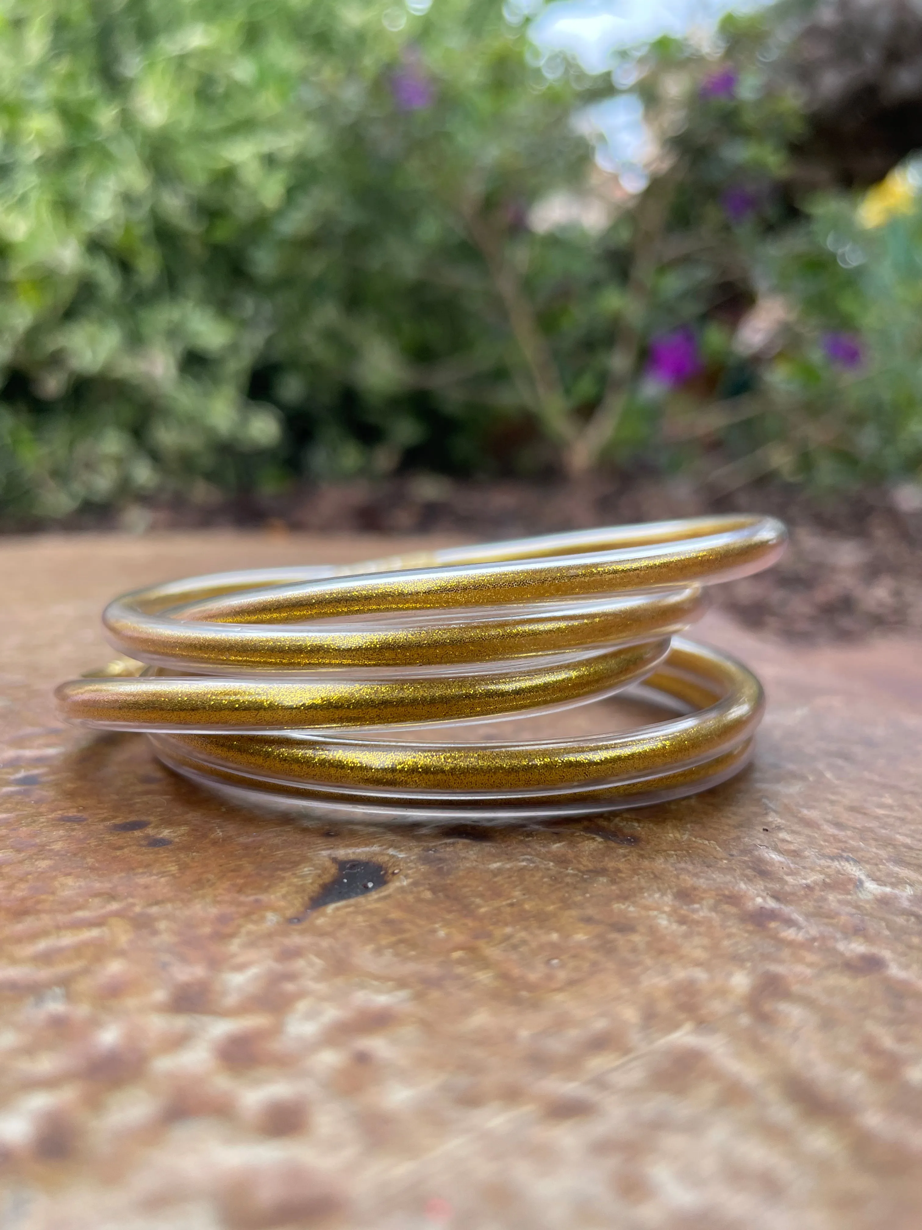 Gold Bangles Set