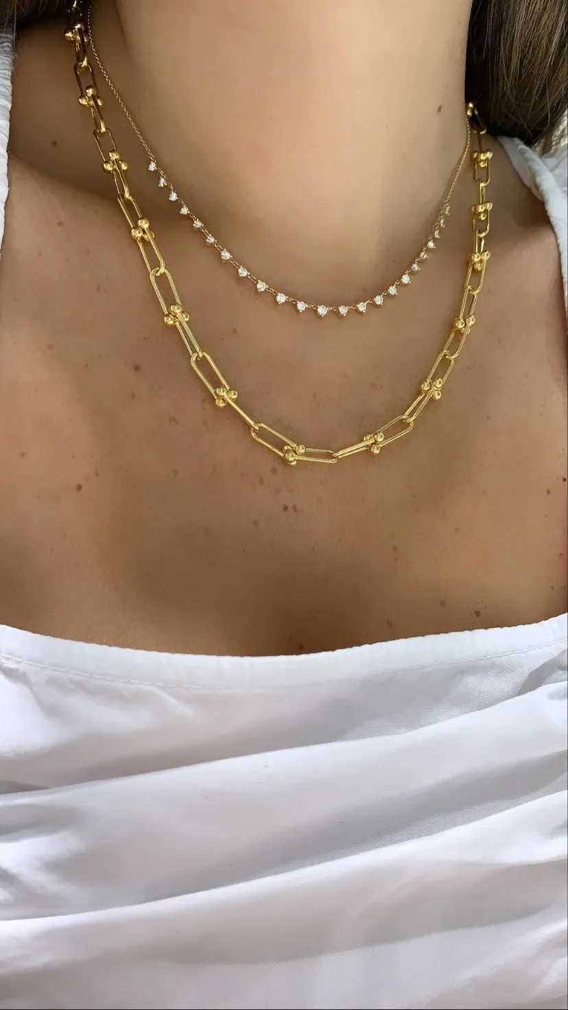 Gold Link Necklace