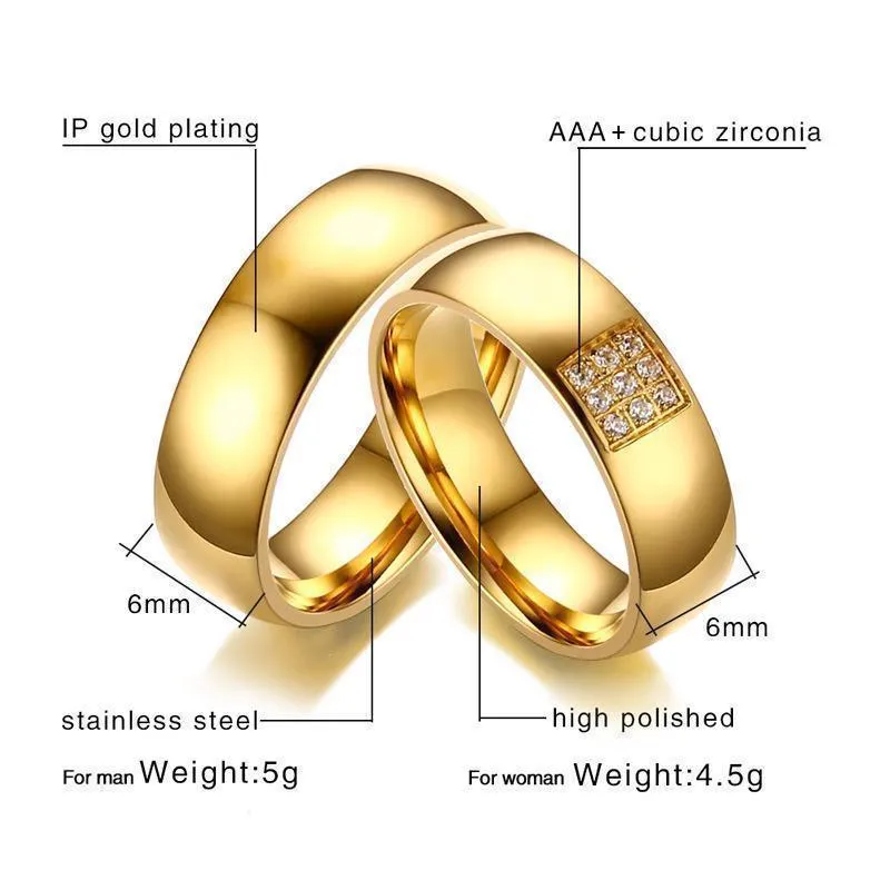 Gold Wedding/Engagement Rings