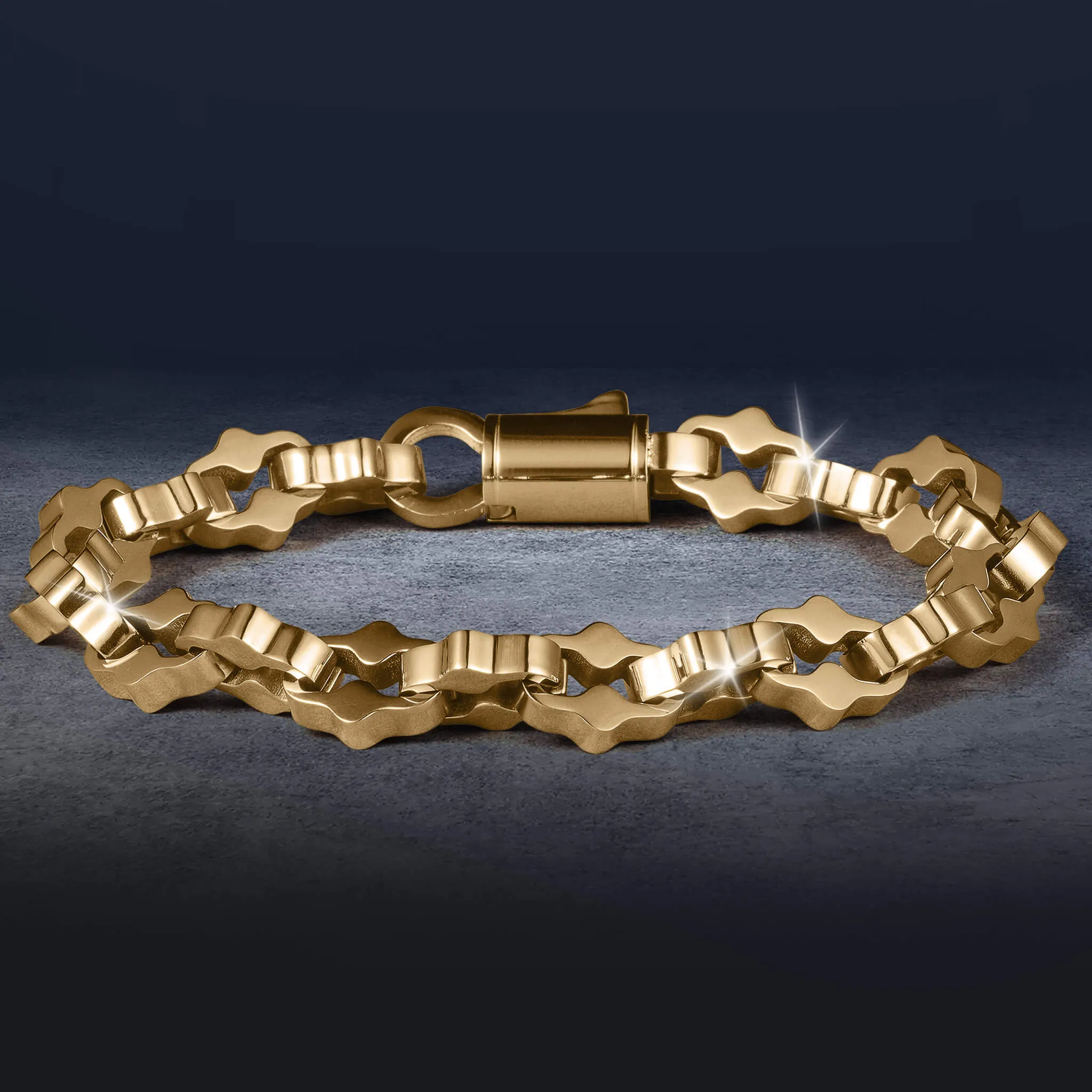 Golden Symmetry Bracelet