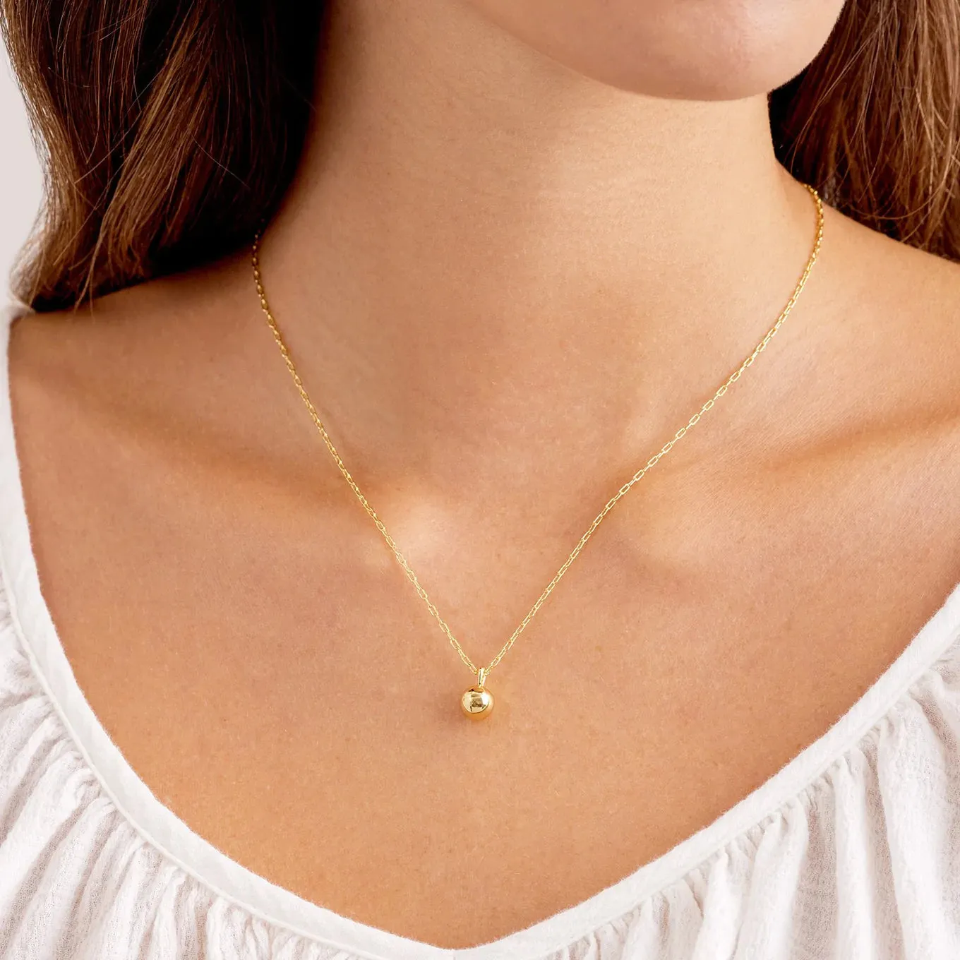 Gorjana Brooks Charm Necklace (gold)