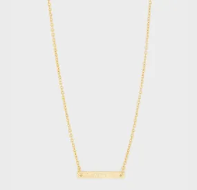 Gorjana Knox Necklace (gold)