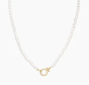 Gorjana Parker Pearl Necklace