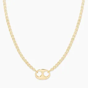 Gorjana Port Mini Necklace (gold)