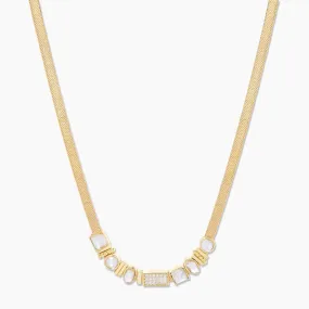 Gorjana Venice Shimmer Necklace (gold)