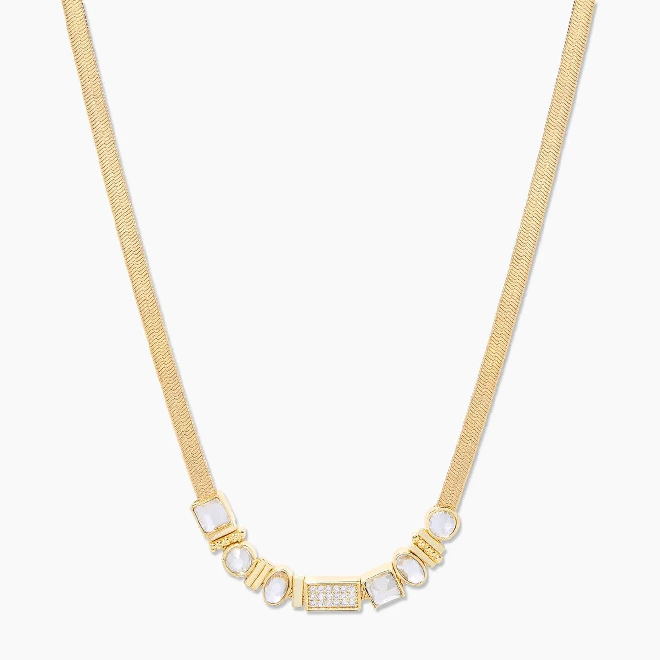 Gorjana Venice Shimmer Necklace (gold)