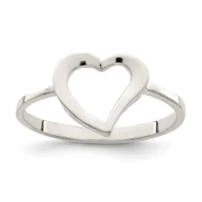 Heart Ring in Sterling Silver