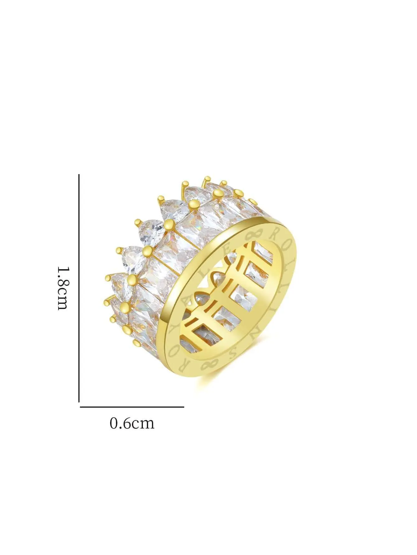 King Royal Crown Men Rings