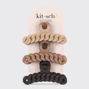 Kitsch | Eco-friendly Chain Claw Clip 3pc Set