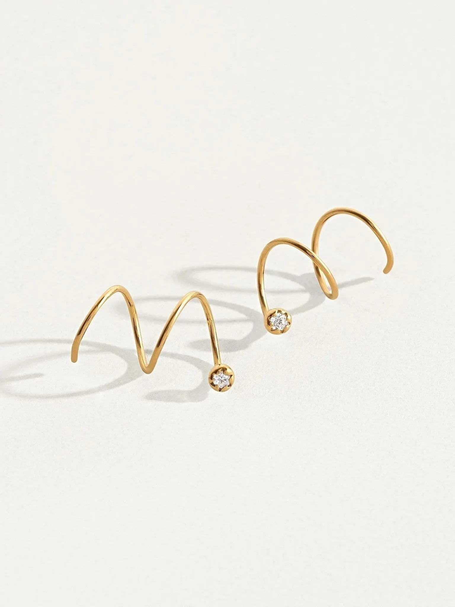 Liria Spiral Earrings