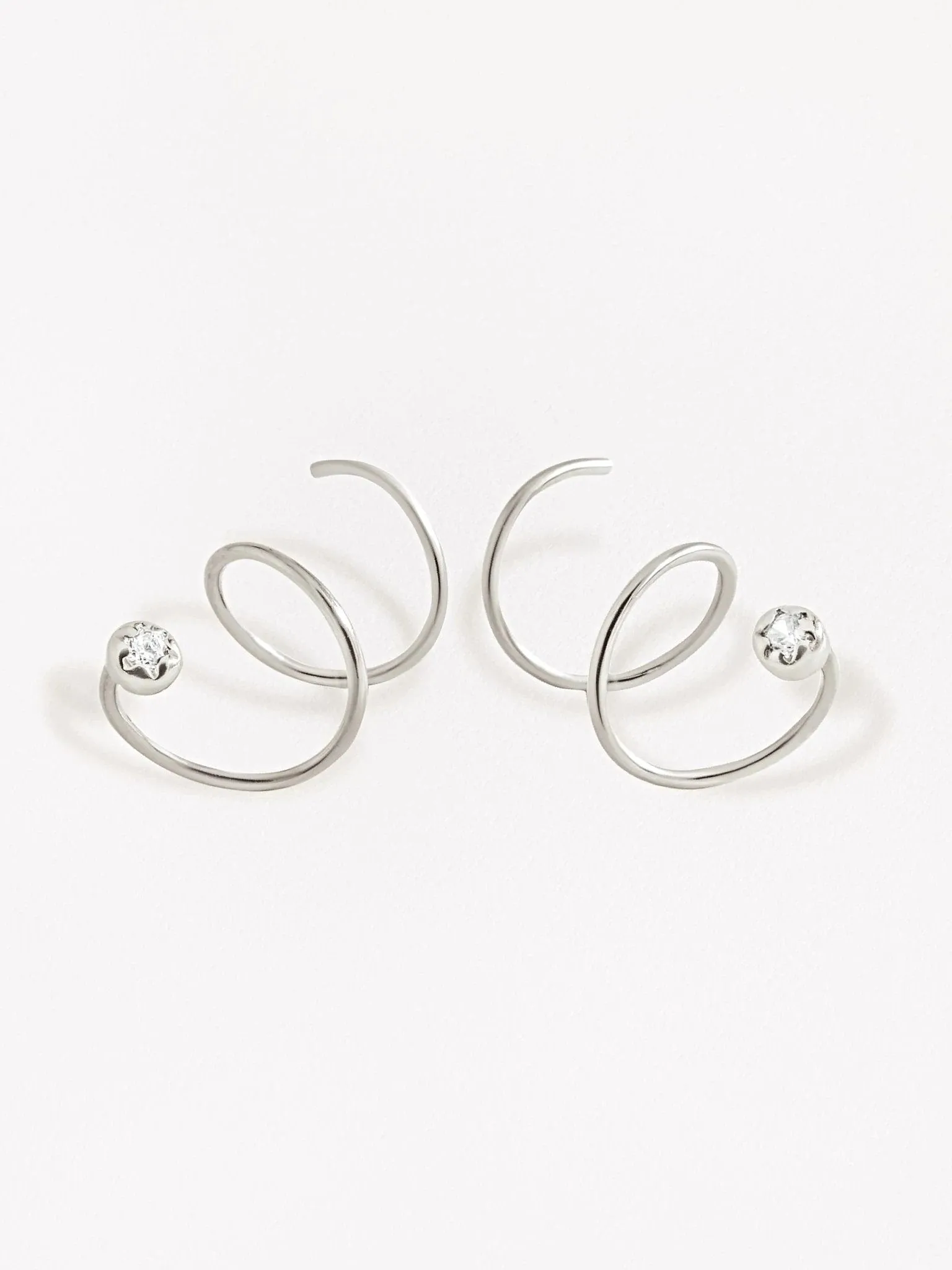 Liria Spiral Earrings