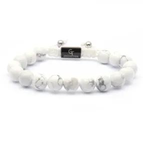 Men's HOWLITE Beaded Bracelet - One Size Fits All