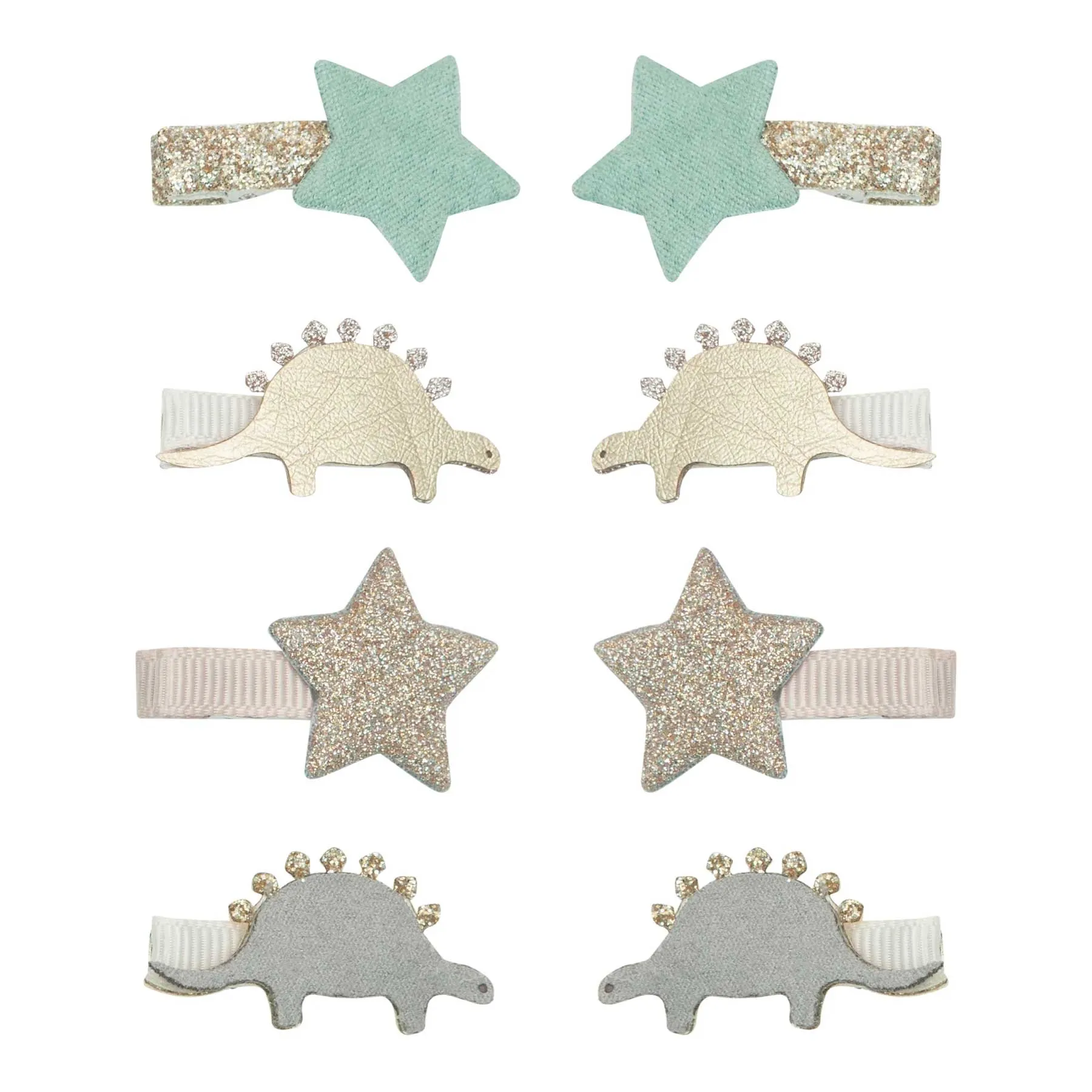 Mini Dreamer Dino Hair Clips - Set of 2