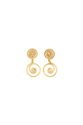 NAUTILUS EARRINGS MATCHING SHORT-18CT GOLD