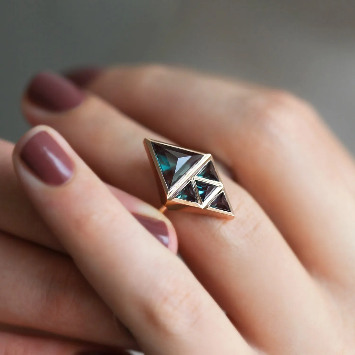 Nina Kite Alexandrite Ring