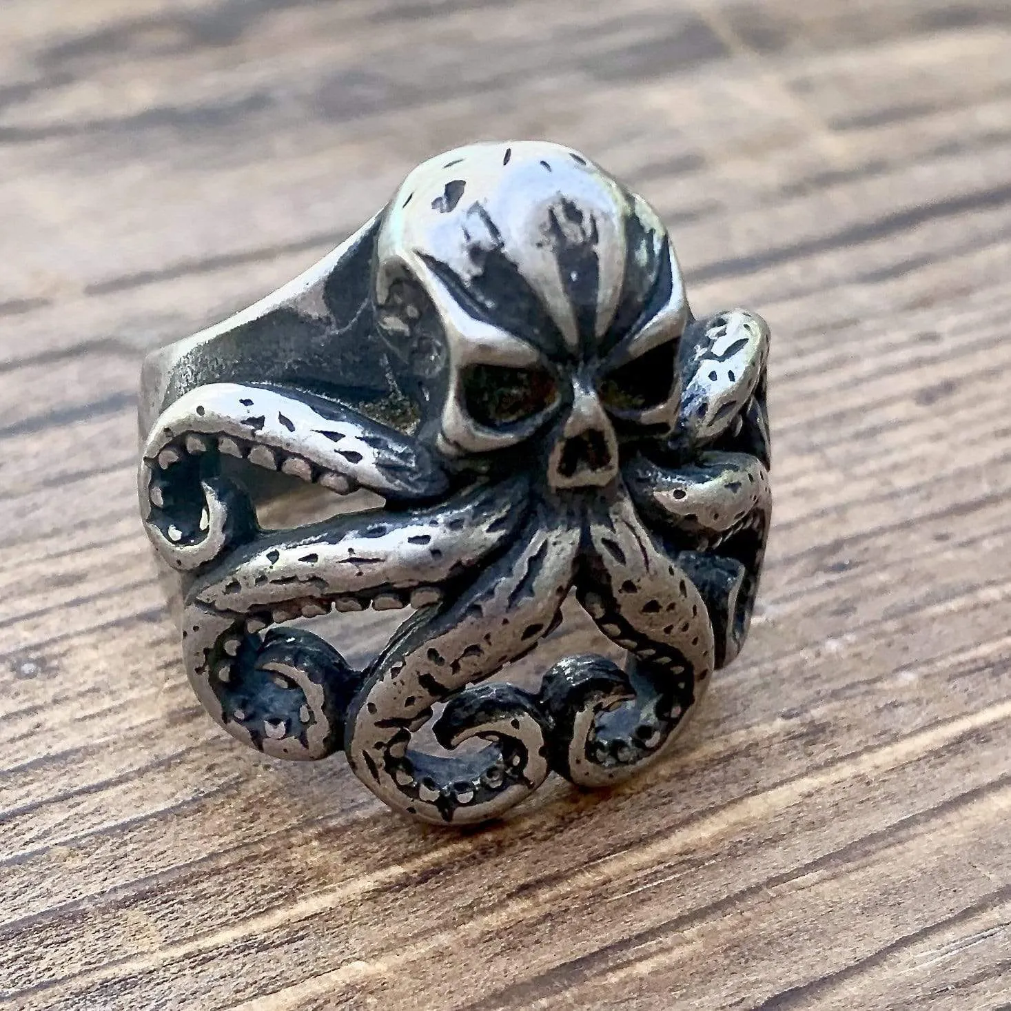 Octopus Skull Ring - R72