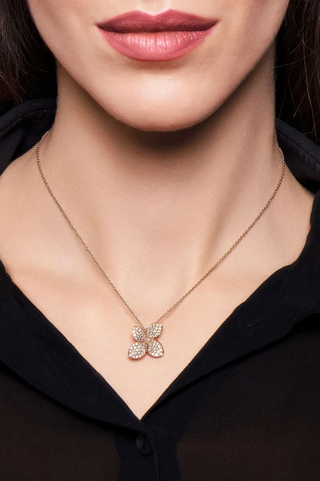 Pasquale Bruni - Giardini Segreti - Petit Pendant, 18k Rose Gold with Diamonds