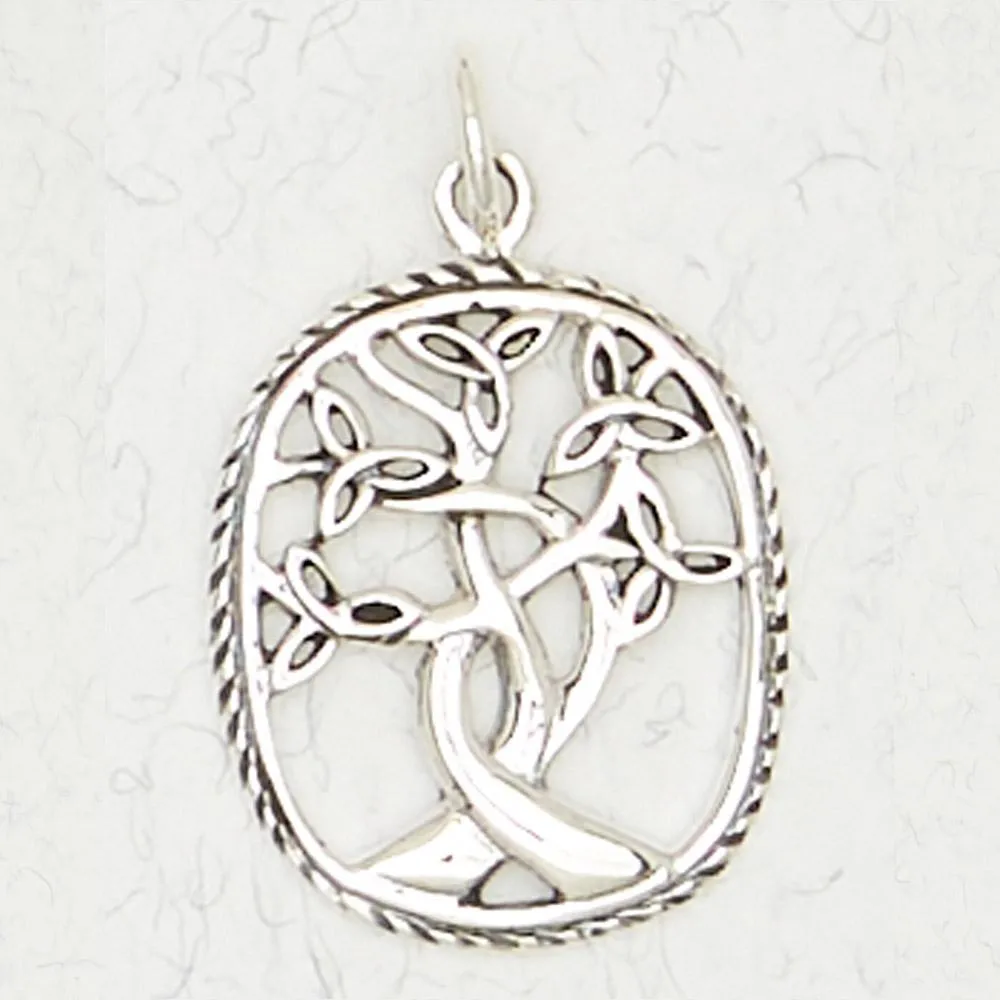 Pendant, Tree of Life - Assorted designs in sterling silver