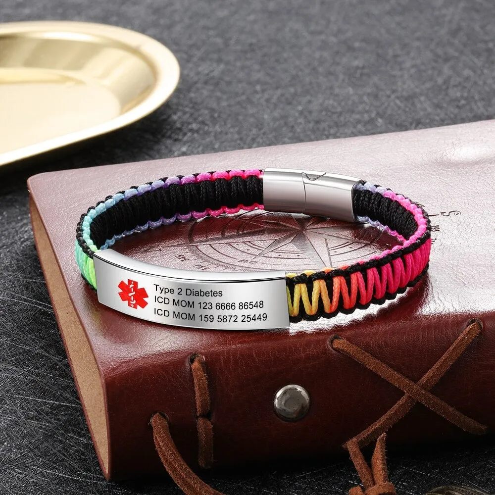 Personalized Jewelry Alert ID Bracelets