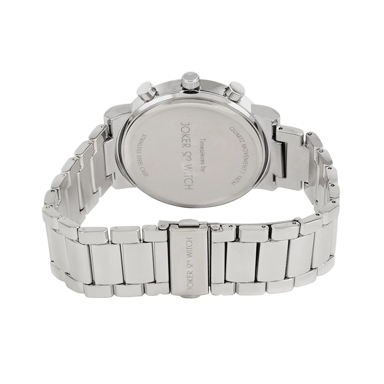 Pierce All Silver Metallic Strap Watch