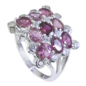 Prettyish Gemstones Tourmaline Sterling Silver Rings Natures Jewelry