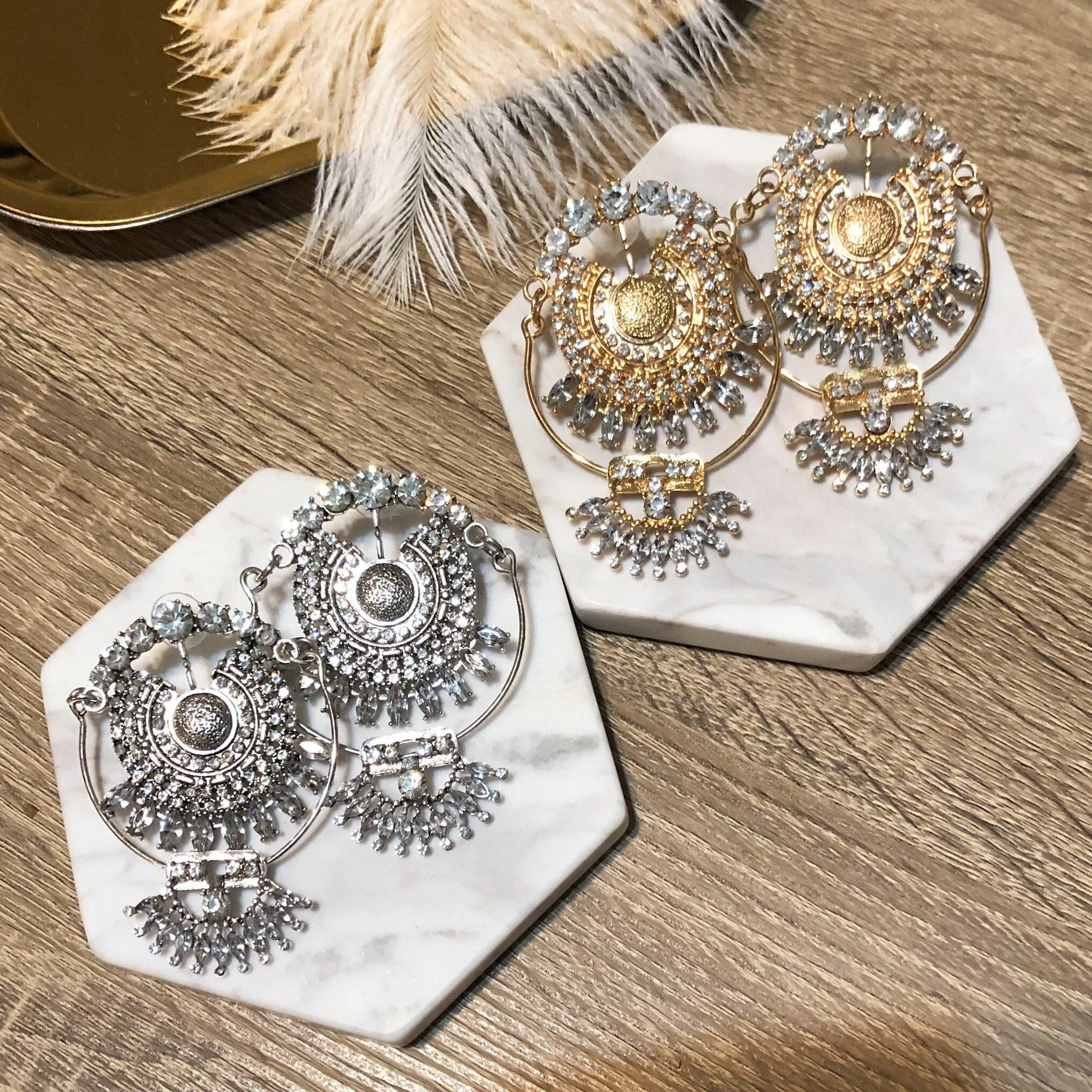 Ravi Boho Statement Earrings