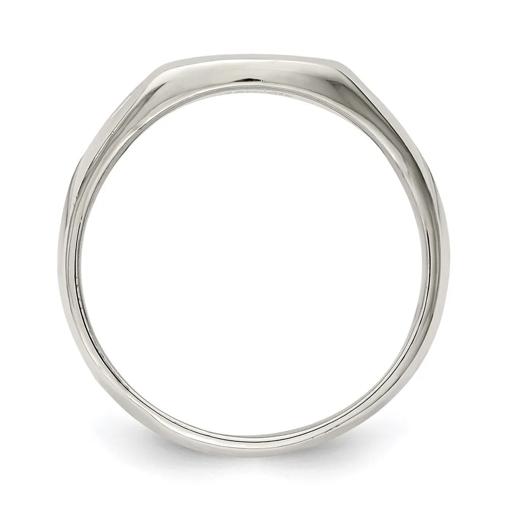 Signet Ring in Sterling Silver