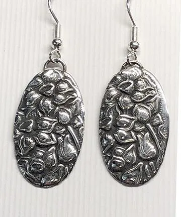 Silverware Earrings