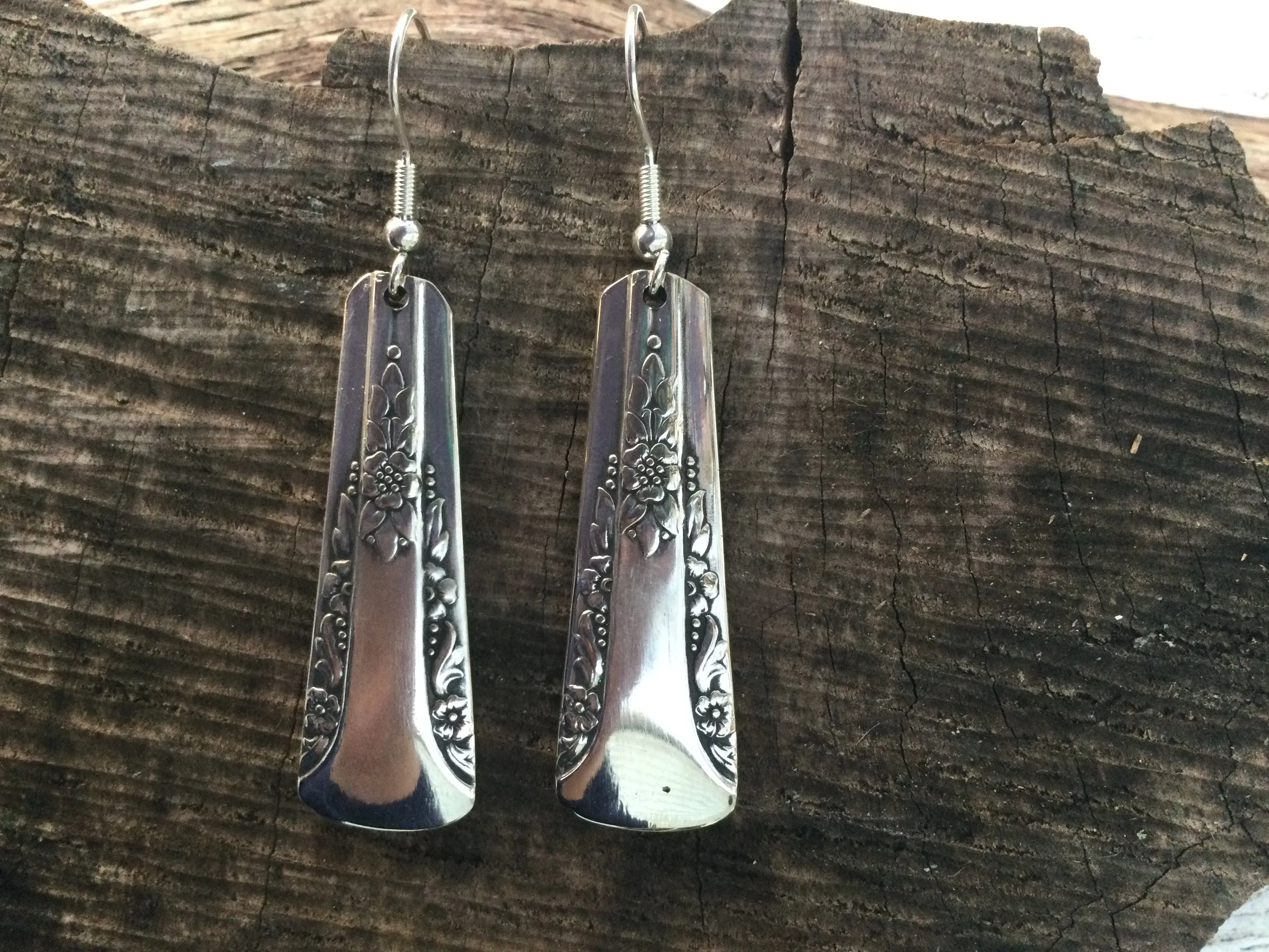 Silverware Earrings