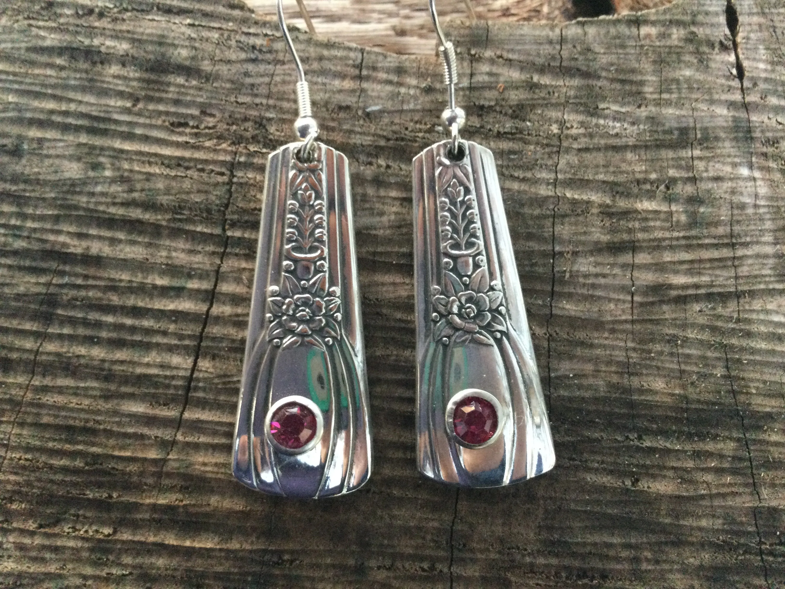 Silverware Earrings