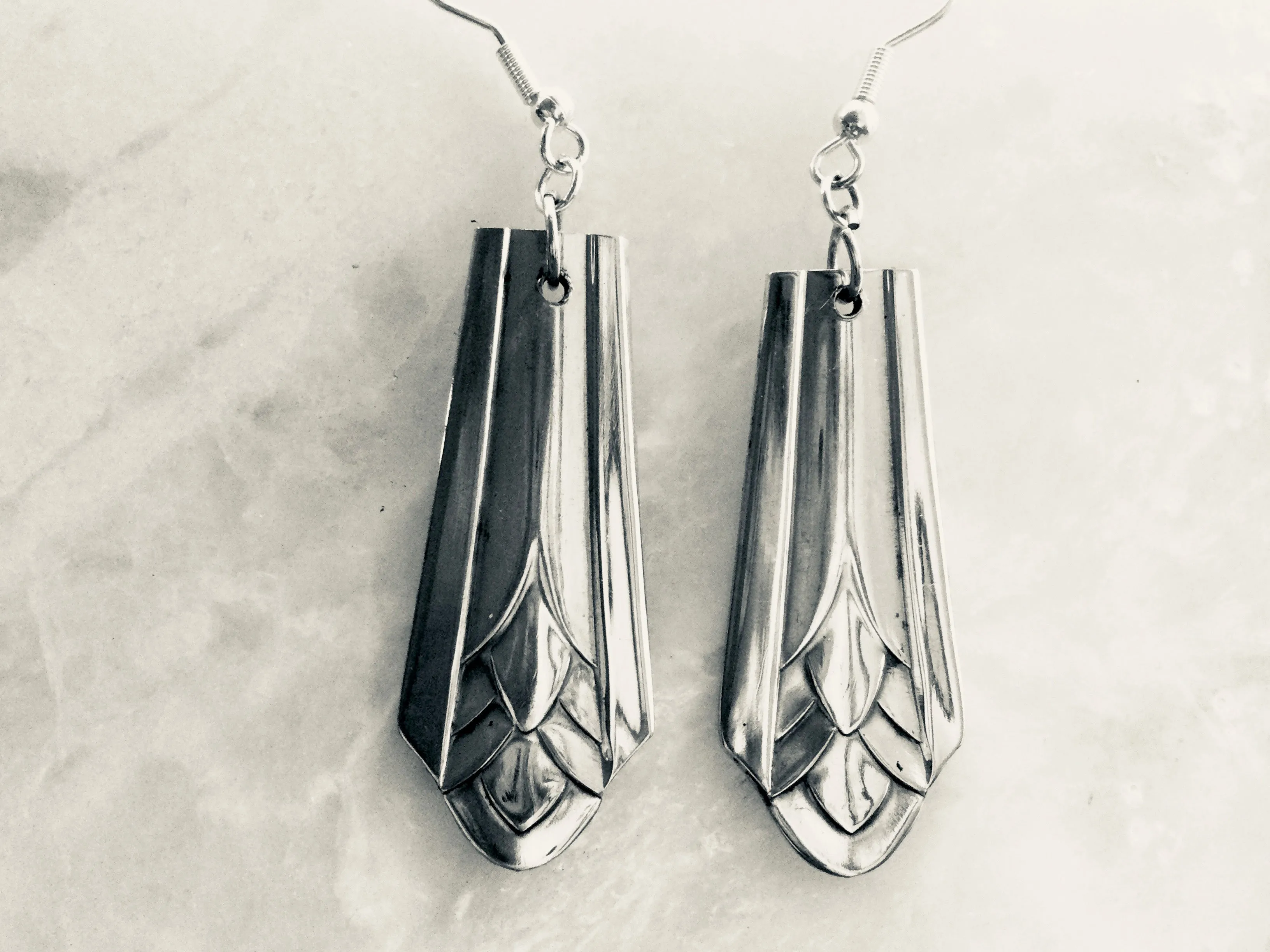 Silverware Earrings