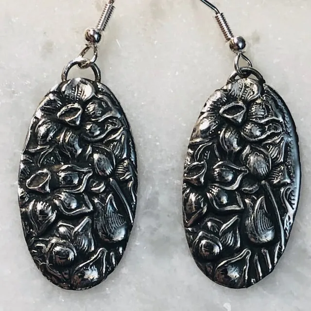 Silverware Earrings