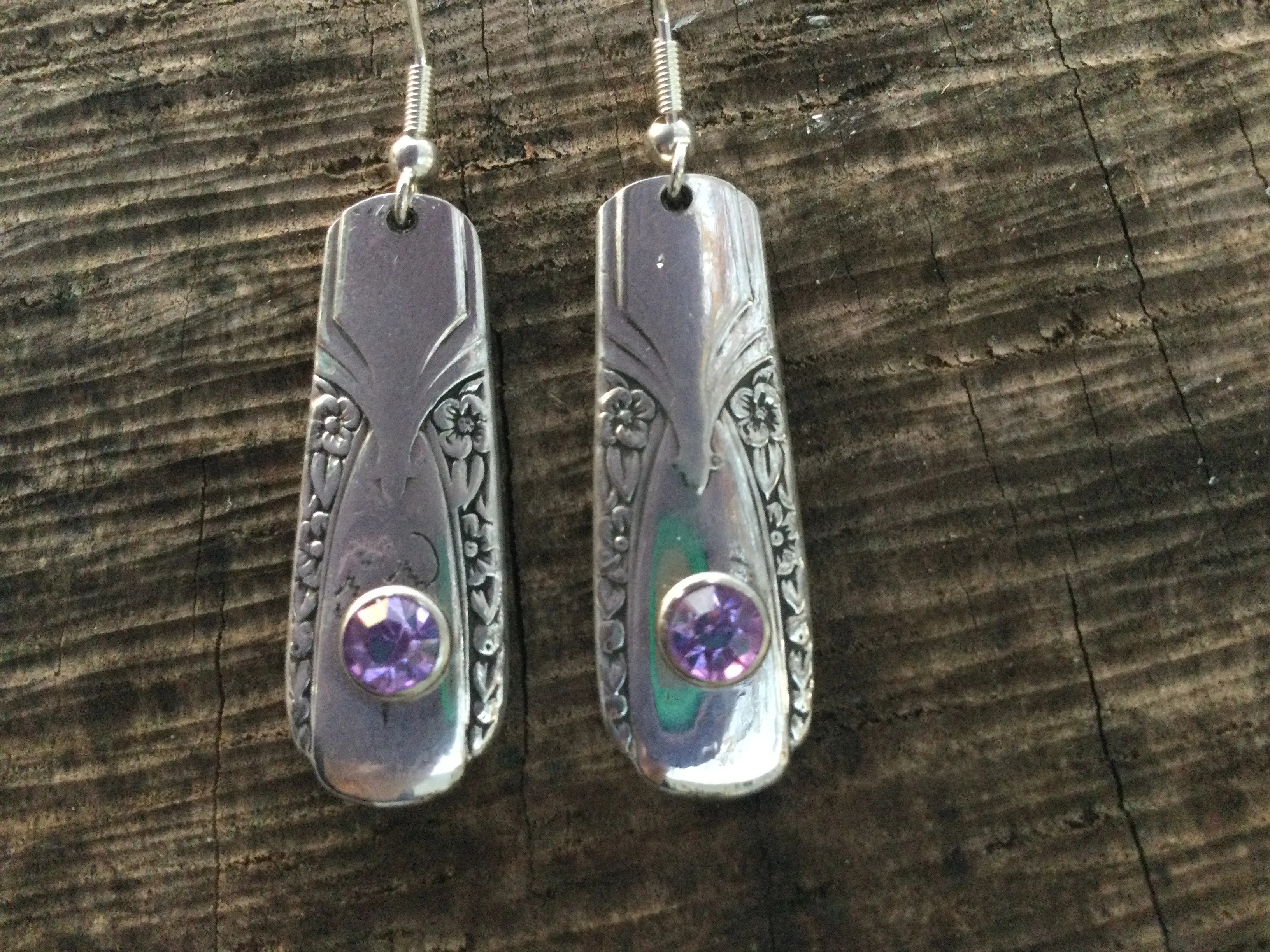 Silverware Earrings